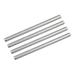 Fully Threaded Rod M8x120mm 1.25mm Pitch 304 Stainless Steel Right Hand 4Pcs - Silver Tone