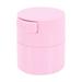 Eyelash Glue Storage Tank Eyelashes Extension Glue Adhesive Stand Jar Activated Sealed Box 4 Cells Container Pink