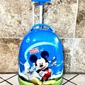 Disney Accessories | Mickey Mouse Kids Carry On Roller Travel Suitcase | Color: Blue | Size: 16” Inches Carry On