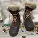 Columbia Shoes | Columbia Snow Boots Fur Lined Good Pre-Owned Condition Size 8 | Color: Brown/Tan | Size: 8
