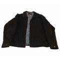 J. Crew Jackets & Coats | J Crew Mens Suede Black Thick Leather Zip Up Coat Winter Jacket Size Xl | Color: Black | Size: Xl