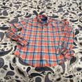 American Eagle Outfitters Shirts | Mens American Eagle Outfitters Button Down. Athletic Fit. Mens Medium. | Color: Blue/Orange | Size: M