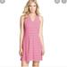Lilly Pulitzer Dresses | Lilly Pulitzer Briana Striped Fit And Flare Dress | Color: Pink/White | Size: Xs
