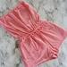 Anthropologie Pants & Jumpsuits | Anthropologie Zoa New York Pink Terrycloth Romper Size Small | Color: Pink | Size: S