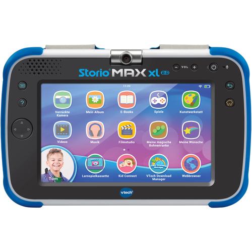 "Lerntablet VTECH ""Storio MAX XL 2.0"" Kindercomputer blau (blau, schwarz) Kinder Kinder-Tablet"