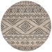 SAFAVIEH Kilim KLM751A Handmade Natural / Charcoal Rug