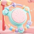 Zacharyer Baby Musical Toys Toddler Learning Music Drum Toy Early Educational Development Musical Toy with Music and Lighting Up