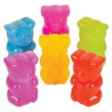 Gummy Bear Slime 2x pcs (random colors) Adorable gummy bear shape slime