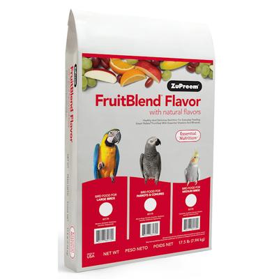 ZuPreem AvianMaintenance FruitBlend Bird Diet for Large Birds