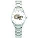 Women's Silver Georgia Tech Yellow Jackets Stainless Steel Bracelet Wristwatch