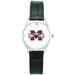Women's Silver Mississippi State Bulldogs Stainless Steel Wristwatch
