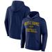 Men's Fanatics Branded Navy Notre Dame Fighting Irish First Sprint Team Pullover Hoodie