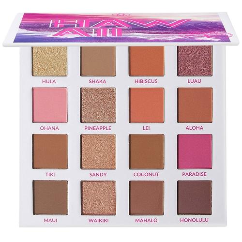 bh Cosmetics - Hangin' in Hawaii - 16 Color Shadow Palette Lidschatten 16 g MULTICOLOURED