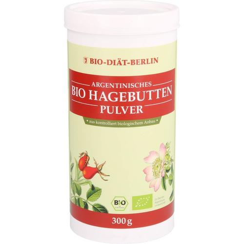 Hübner Naturarzneimittel – BIO HAGEBUTTEN PULVER Mineralstoffe 0.3 kg