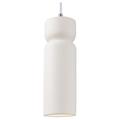 Justice Design Group Radiance 3 Inch Mini Pendant - CER-6510-HMBR-DBRZ-BKCD-LED1-700