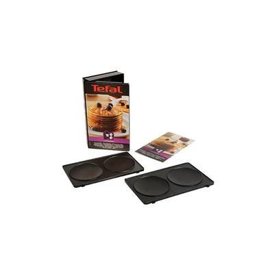 Tefal - Plaque gaufrier XA801012 Coffret plaques pancake + livre recette