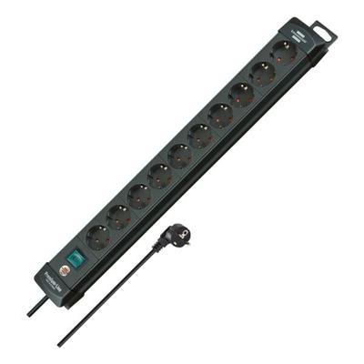 Brennenstuhl 10-fach Steckdosenleiste »Premium-Line« schwarz schwarz