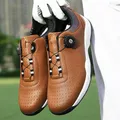 Chaussures de golf imperméables coordonnantes pour hommes baskets de marche chaussures de marche