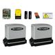 Dieffematic - Kit Set Cancello 2 Due Motori Doppia Anta Scorrevole 230v 900kg+900kg Kv9