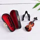 Mini violon en bois personnalisé avec support collection d'instruments de musique miniatures