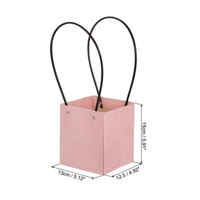 Flower Bouquet Packaging Bag, Rectangle Paper Gift Bag