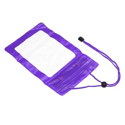 Waterproof Mobile Phone Cover Bags for Swimming Storage Cases,Purple - Purple