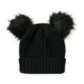 TAIAOJING Baby Winter Hat Warm Knitted Pullover Woolen Cap Winter Hat Children s Fashion Knitting Warm Unisex Hat Kids Hat
