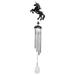 Arlmont & Co. Kyera Horse Wind Chime Resin/Plastic/Metal | 25 H x 6 W x 7 D in | Wayfair 4730493856AE484ABD882C73094B5FF0