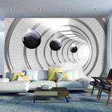 Brayden Studio® Anvar Futuristic Tunnel Wall Mural Non-Woven | 27 W in | Wayfair A1C7C844A6CD4E0E8E5C39E271945436