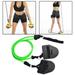 Arm Resistance Bands Exercise Paddle Workout Simulation Elastic Band - Green 50lb 27x20x6cm