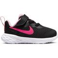 NIKE Laufschuhe Revolution 6, Größe 21 in BLACK/HYPER PINK-PINK FOAM