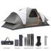 Terrui 2 Person White And Gray Pop Up Tent TER-LTT245WG