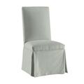 Parsons Chair Slipcover Only - Ballard Essential - Spa Linen - Ballard Designs Spa Linen - Ballard Designs