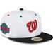 Men's New Era White/Black Washington Nationals 2018 MLB All-Star Game Primary Eye 59FIFTY Fitted Hat