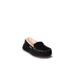 Women's Bella Flats And Slip Ons by Old Friend Footwear in Black (Size 9 M)