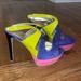 Jessica Simpson Shoes | 3/$10 Jessica Simpson Neon Color Block Stiletto Size 6 | Color: Green/Pink | Size: 6