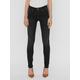 Skinny-fit-Jeans VERO MODA "VMLUX MR SLIM JEANS" Gr. M, Länge 32, schwarz (black) Damen Jeans 5-Pocket-Jeans Röhrenjeans