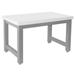 24 x 144 in. Harding Heavy Duty Workbenches with Formica Laminate Top Gray & White