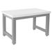 BenchPro 34 x 144 in. Harding Heavy Duty Workbenches with Formica Laminate Top Gray & White
