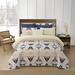 Pendleton Diamond Peak White/Beige Standard Cotton Coverlet Set Cotton in Brown | King Coverlet + 2 Standard Shams | Wayfair 29281