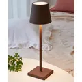 Lampe de Table de oral et LED Vintage à Intensité Réglable à Piles Étanche IP54 Sans Fil