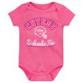 Girls Newborn & Infant Pink Seattle Seahawks Cutest Fan Bodysuit