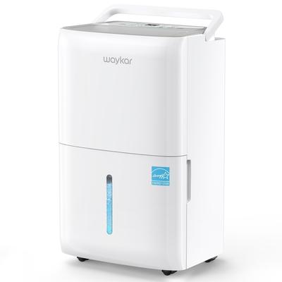 150 Pint Energy Star Dehumidifier for 7,000 Sq. Ft. – Auto Comfort Mode, Ultra Quiet, Drain Hose & Water Tank