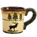 Paseo Road by HiEnd Accents Rustic Bear Ceramic Mug Set, 4 PC