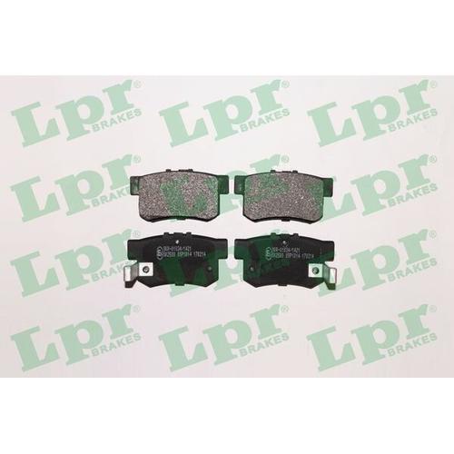 LPR Bremsbelagsatz, Scheibenbremse hinten rechts links für ACURA AEOLUS ISUZU HONDA FENGSHEN 43022S3N000 43022S2A000 43022SG0G00 05P1014