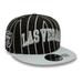 Men's New Era Black/Gray Las Vegas Raiders Pinstripe City Arch 9FIFTY Snapback Hat