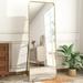 BEAUTYPEAK 21x64 Full Length Mirror Rectangle Safe Standing Floor Mirror Gold