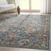 Well Woven Liana Persian Floral 5 3 x 7 3 Area Rug Teal Blue Multicolor