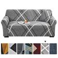 CZL 1 2 3 4 Seater Printed Sofa Cover Couch Slipcover Elastic Stretch Armchair / Loveseat / Couch Sectional Sofa Slipcover Furniture Protector Dog Pet