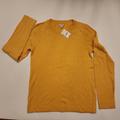 J. Crew Tops | J. Crew Yellow Long Sleeve Sz S | Color: Yellow | Size: S